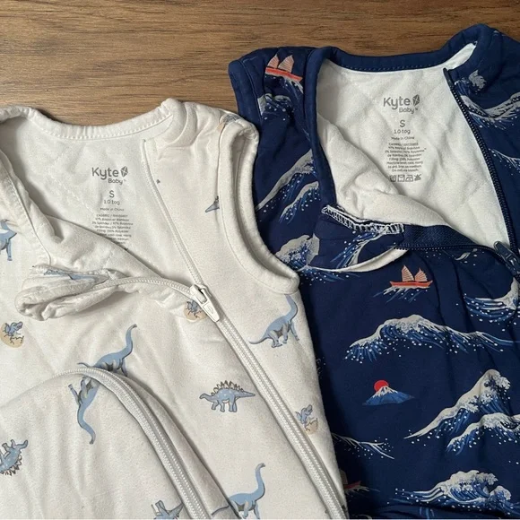Kyte Baby Kids Dinosaur and Ocean Print Pajamas - Picture 2 of 2